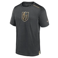 Men's Fanatics  Gray Vegas Golden Knights Authentic Pro Performance T-Shirt