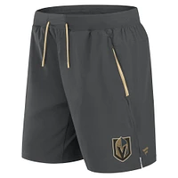 Men's Fanatics  Gray Vegas Golden Knights Authentic Pro Rink Performance Shorts