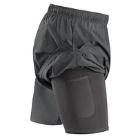 Men's Fanatics  Gray Vegas Golden Knights Authentic Pro Tech Shorts