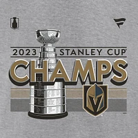 Men's Fanatics  Heather Gray Vegas Golden Knights 2023 Stanley Cup Champions Locker Room T-Shirt