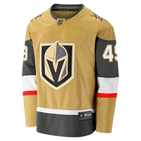 Men's Fanatics Ivan Barbashev Gold Vegas Golden Knights Home Breakaway Jersey
