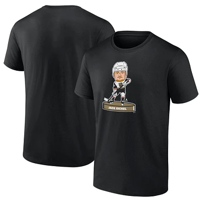 Fanatics pour hommes Jack Eichel Black Vegas Golden Knights Player Bobblehead T-shirt