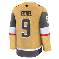 Men's Fanatics Jack Eichel Gold Vegas Golden Knights Home Premium Jersey