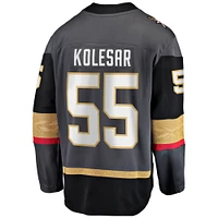 Men's Fanatics Keegan Kolesar Gray Vegas Golden Knights Alternate Breakaway Player Jersey