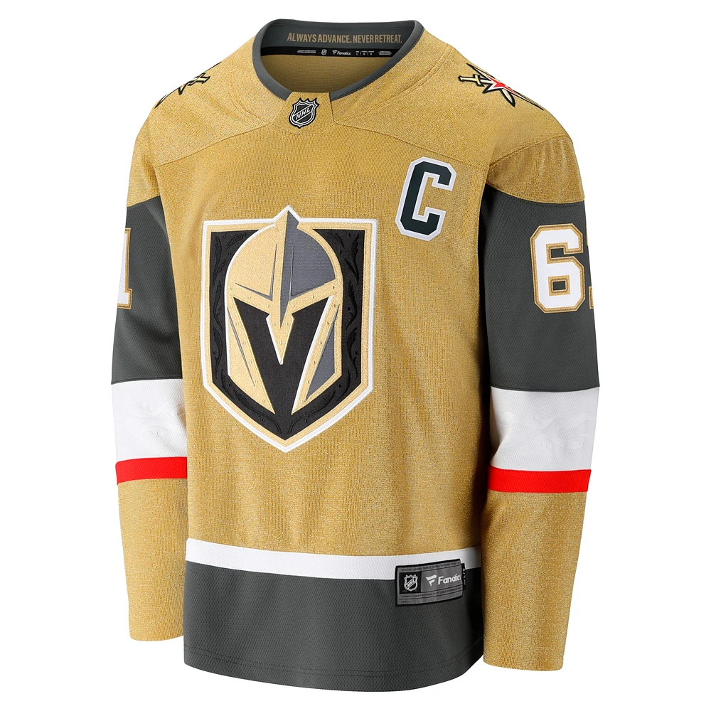 Men's Fanatics Mark Stone Gold Vegas Golden Knights Home Breakaway Jersey