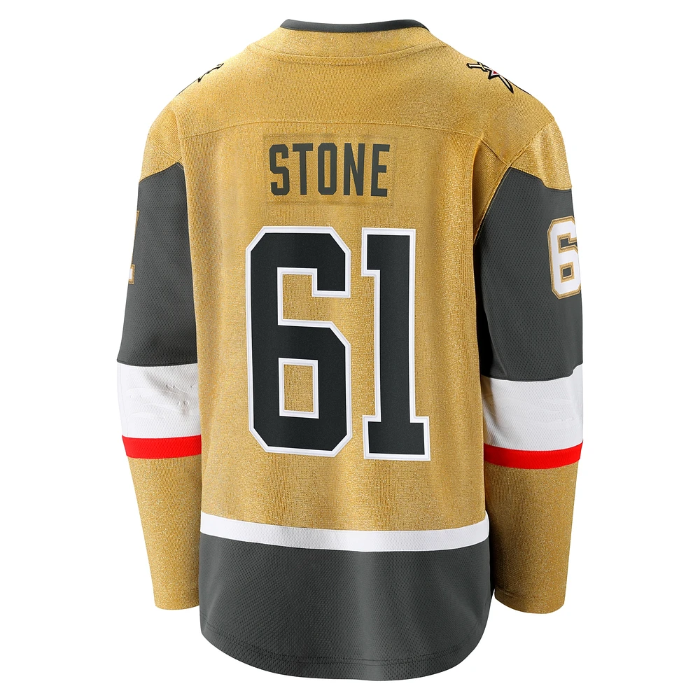 Men's Fanatics Mark Stone Gold Vegas Golden Knights Home Breakaway Jersey