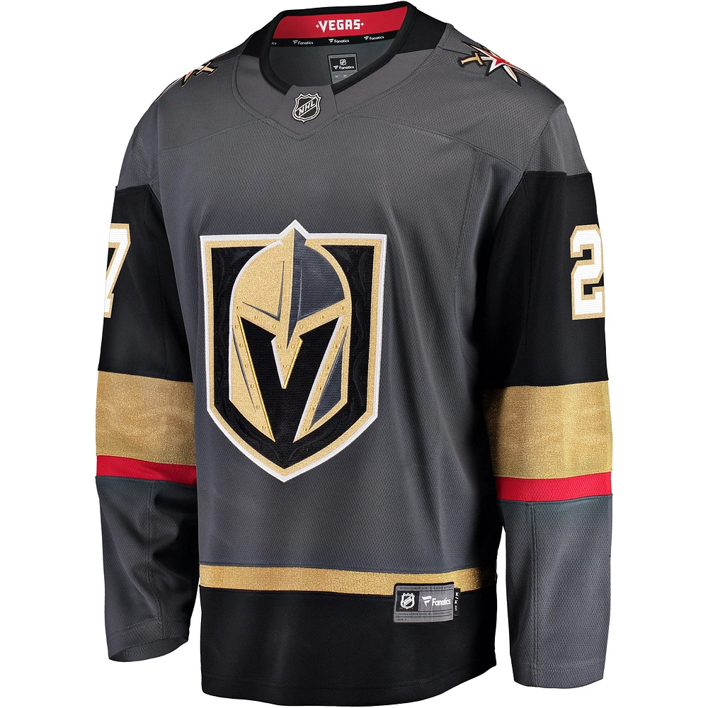 Men's Fanatics Shea Theodore Gray Vegas Golden Knights Breakaway - Player Jersey