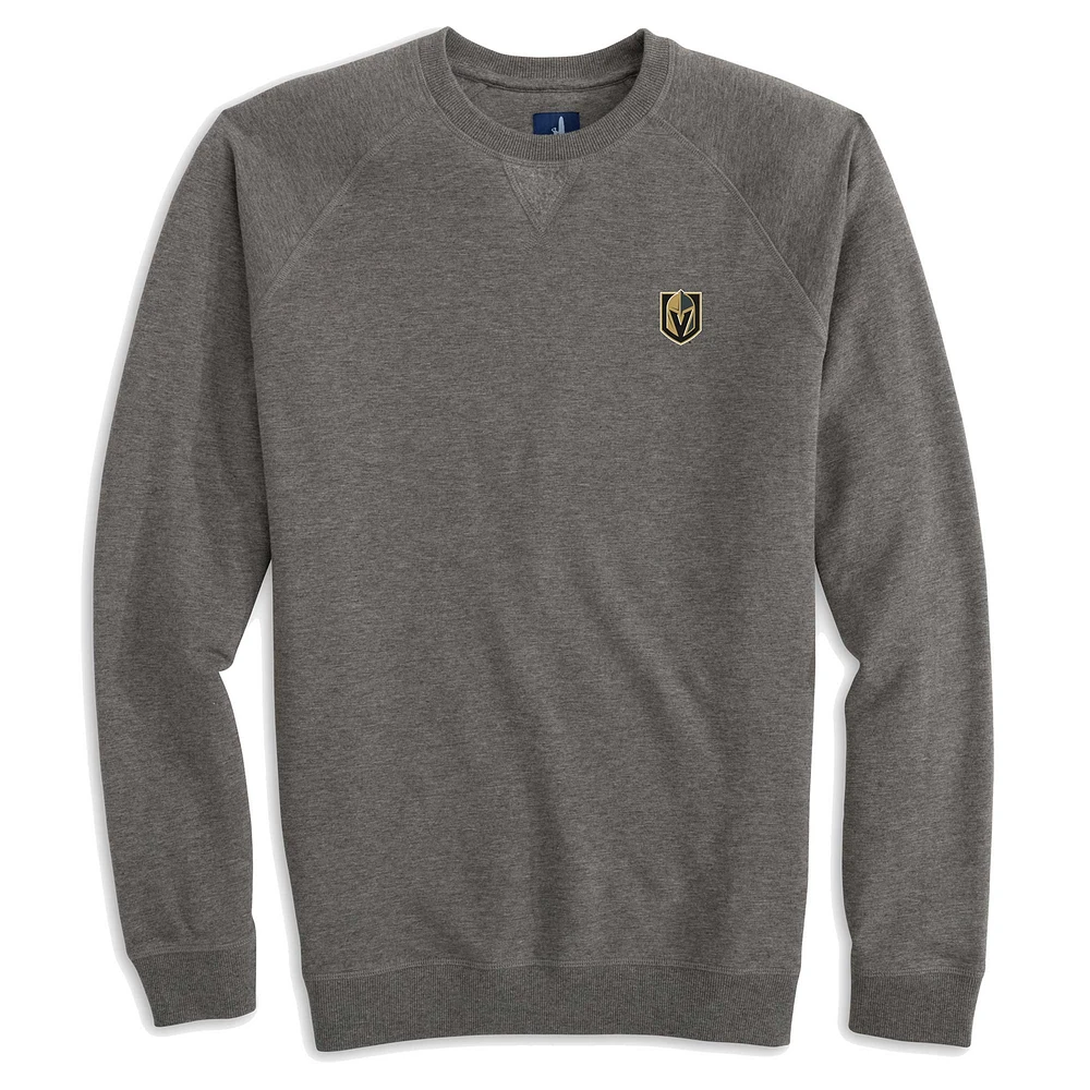 Sweat-shirt johnnie-O Grey Vegas Golden Knights Freeman Tri-Blend Raglan pour hommes