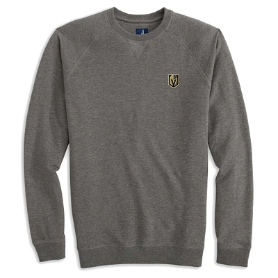 Sweat-shirt johnnie-O Grey Vegas Golden Knights Freeman Tri-Blend Raglan pour hommes