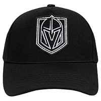Men's Pro Standard Black Vegas Golden Knights Paint the City Pinch Front Snapback Hat