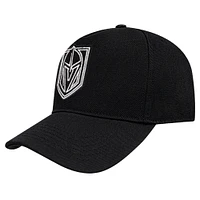 Men's Pro Standard Black Vegas Golden Knights Paint the City Pinch Front Snapback Hat