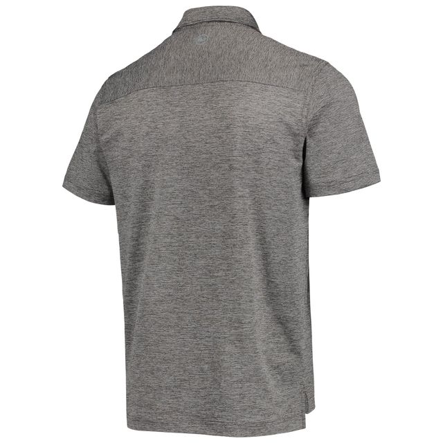 Polo à rayures Destin Vineyard Vines Charcoal Vegas Golden Knights pour homme
