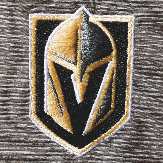 Polo à rayures Destin Vineyard Vines Charcoal Vegas Golden Knights pour homme