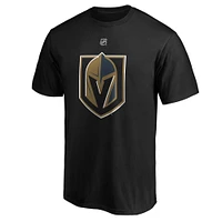 T-shirt noir pour homme William Karlsson Vegas Golden Knights Authentic Stack Player Name & Number