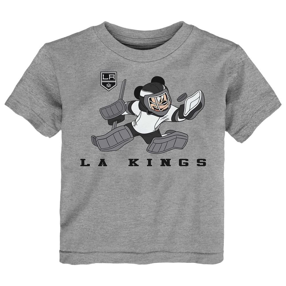 Toddler Black/Heather Gray Vegas Golden Knights Two-Pack Disney Offense Only T-Shirt Set