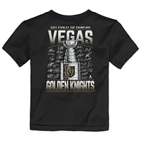 Toddler  Black Vegas Golden Knights 2023 Stanley Cup Champions Signature Roster T-Shirt