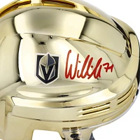 William Karlsson Vegas Golden Knights Autographed Gold Mini Helmet