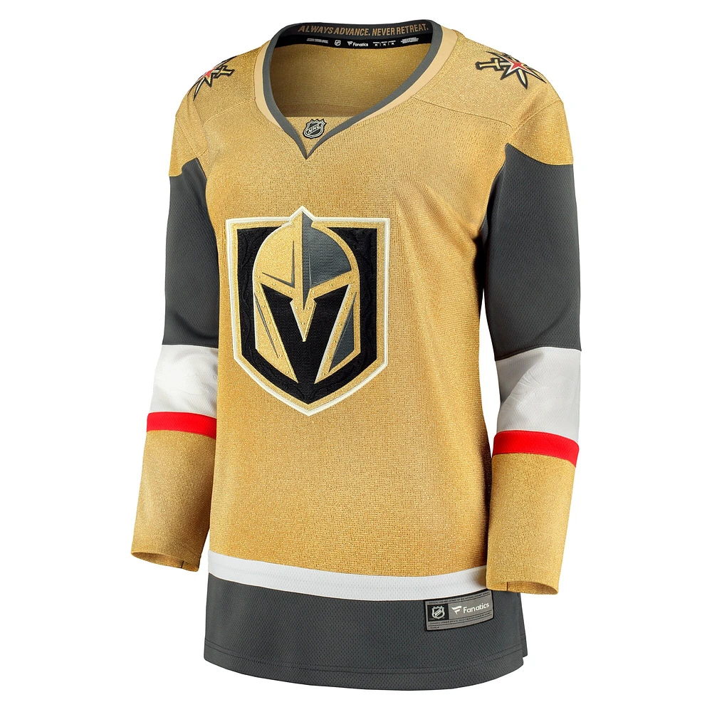 Women's Fanatics  Gold Vegas Golden Knights Home Breakaway Jersey