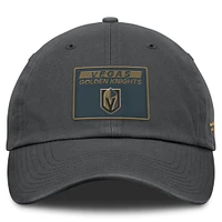 Women's Fanatics Gray Vegas Golden Knights Authentic Pro Rink Adjustable Hat