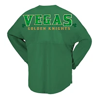 T-shirt en jersey Fanatics Kelly Green Vegas Golden Knights St. Patrick's Day Spirit pour femmes