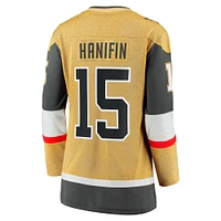 Women's Fanatics Noah Hanifin Gold Vegas Golden Knights Home Breakaway Jersey