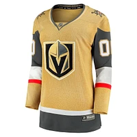 Women's Fanatics  Vegas Golden Knights Home Breakaway Custom Jersey