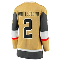 Women's Fanatics Zach Whitecloud Gold Vegas Golden Knights Alternate Breakaway Player Jersey