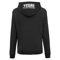 Sweat à capuche classique en chenille Pro Standard Black Vegas Golden Knights pour femmes
