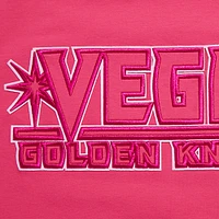 Women's Pro Standard Vegas Golden Knights Triple Pink Cropped Boxy T-Shirt