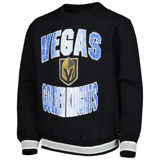 Chandail à enfiler noir Vegas Golden Knights Classic Blueliner pour jeune