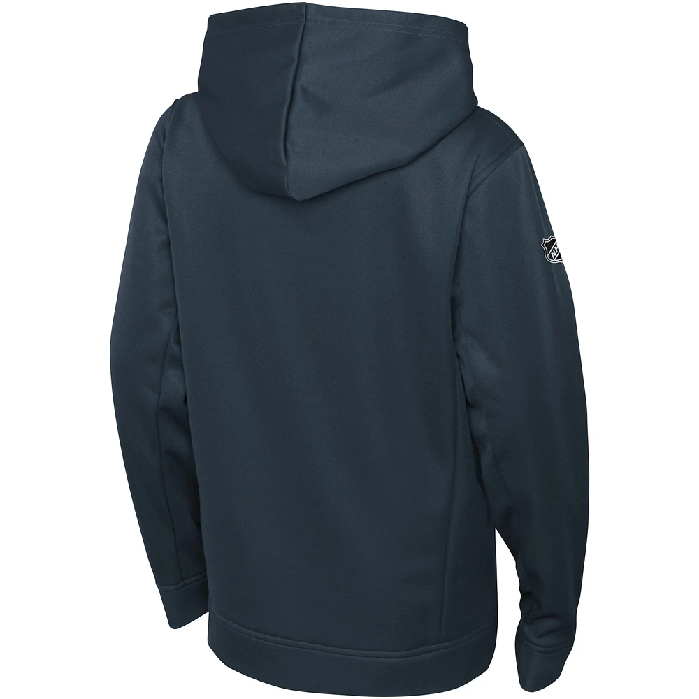 Youth Fanatics Charcoal Vegas Golden Knights Authentic Pro Pullover Hoodie