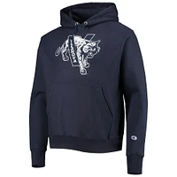 Men's Champion Navy Villanova Wildcats Vault Logo Reverse Weave Pullover Hoodie
