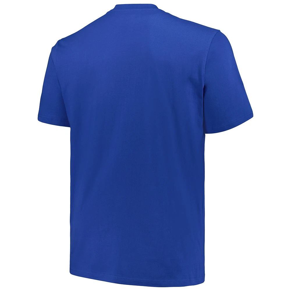 Men's Champion Royal Villanova Wildcats Big & Tall Arch Over Logo T-Shirt