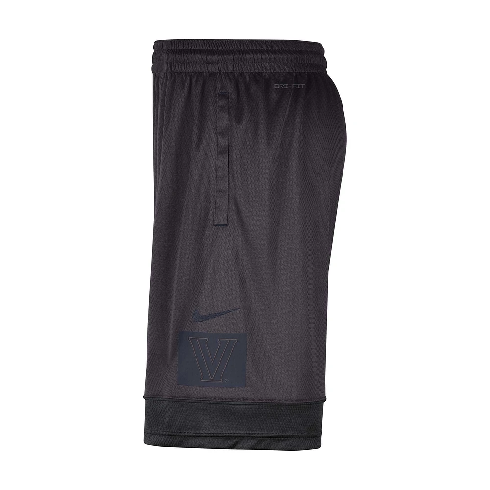 Men's Nike Charcoal Villanova Wildcats Performance Fast Break Shorts