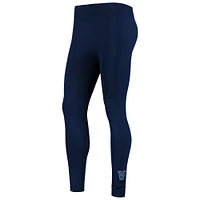 Women's ZooZatz Navy Villanova Wildcats Fleece Leggings