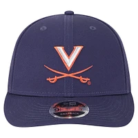 Men's New Era Navy Virginia Cavaliers Low Profile 9FIFTY Snapback Hat