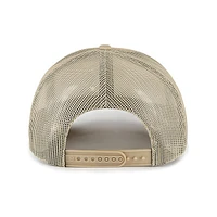 Men's '47 Khaki Virginia Cavaliers Foam Front Mesh Trucker Snapback Hat