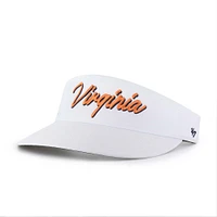 Men's '47 White Virginia Cavaliers Melbourne brrr° Adjustable Visor