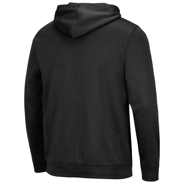 Sweat à capuche noir Colosseum Virginia Cavaliers Blackout 3.0 pour homme