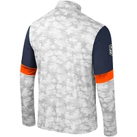 Men's Colosseum  Camo Virginia Cavaliers OHT Military Appreciation Tomahawk Quarter-Zip Windshirt