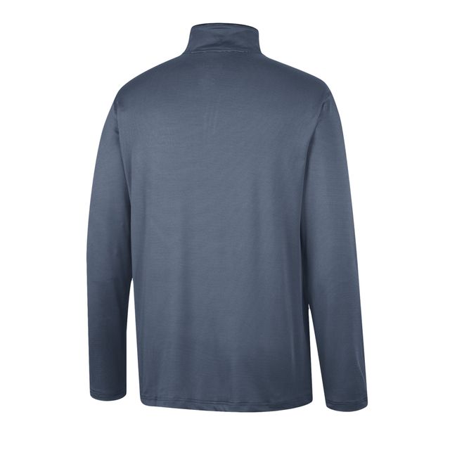 Coupe-vent Colosseum Navy Virginia Cavaliers Logo Quarter-Zip pour homme