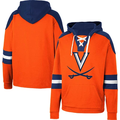 Sweat à capuche lacets Colosseum Virginia Cavaliers 4.0 pour homme orange