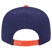 Men's New Era Navy/Orange Virginia Cavaliers Two-Tone 9FIFTY Snapback Hat