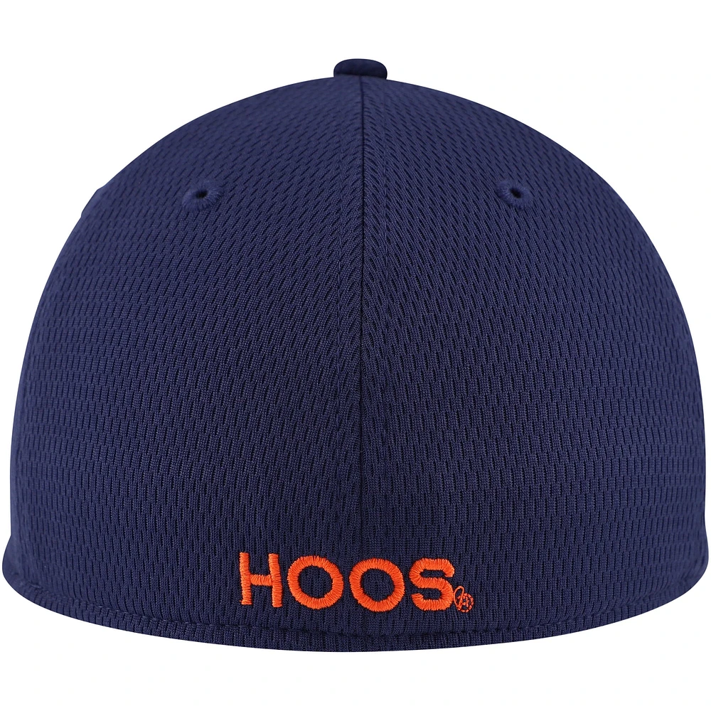 Casquette flex 39THIRTY Active Slash Sides New Era pour hommes, bleu marine, Virginia Cavaliers
