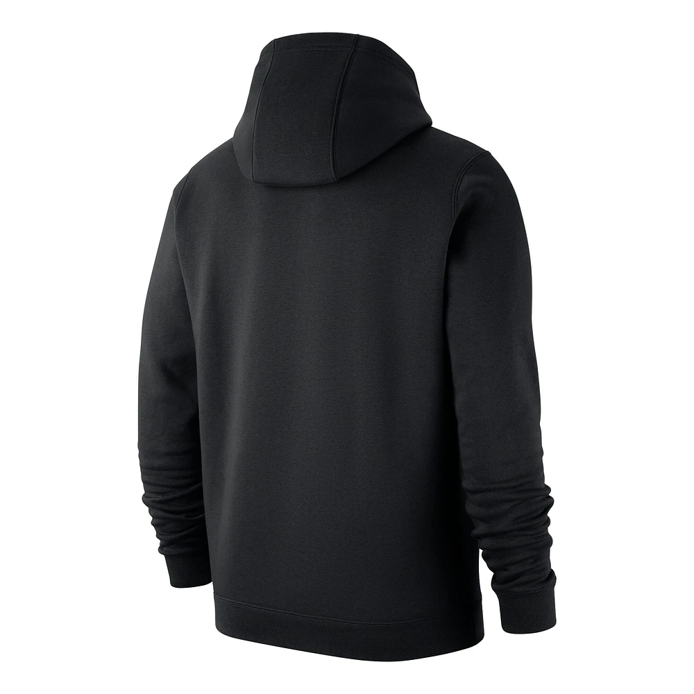 Men's Nike Black Virginia Cavaliers Primary Club Fleece Pullover Hoodie