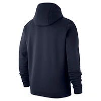 Men's Nike Navy Virginia Cavaliers Primary Club Fleece Pullover Hoodie
