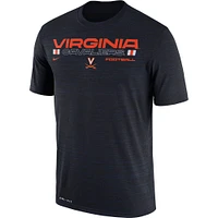 Men's Nike Navy Virginia Cavaliers Team Velocity Legend Performance T-Shirt