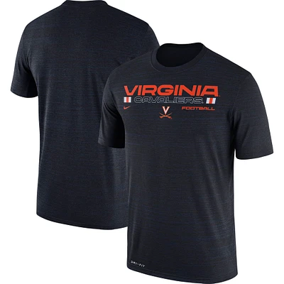 Men's Nike Navy Virginia Cavaliers Team Velocity Legend Performance T-Shirt
