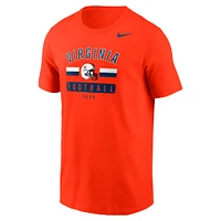 Men's Nike  Orange Virginia Cavaliers 2024 Football Fan T-Shirt