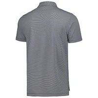 Men's Peter Millar Navy Virginia Cavaliers Jubilee Striped Performance Jersey Polo
